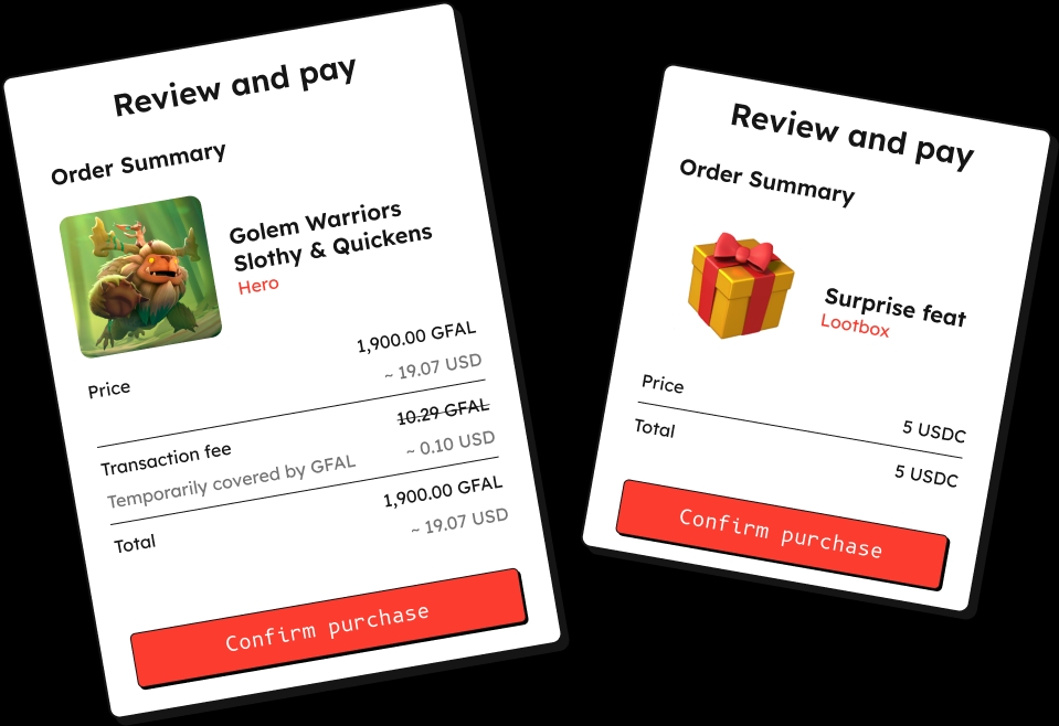 Revenue dashboard interface