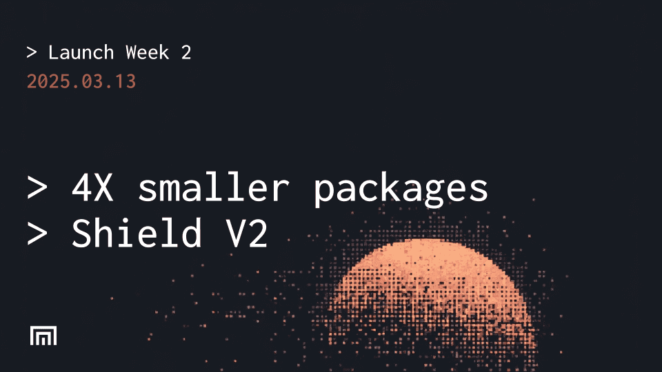 4x size reduction in Openfort JS