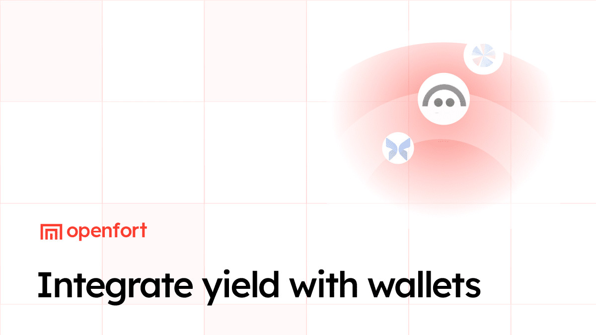 Yield with Openfort Embedded Wallets