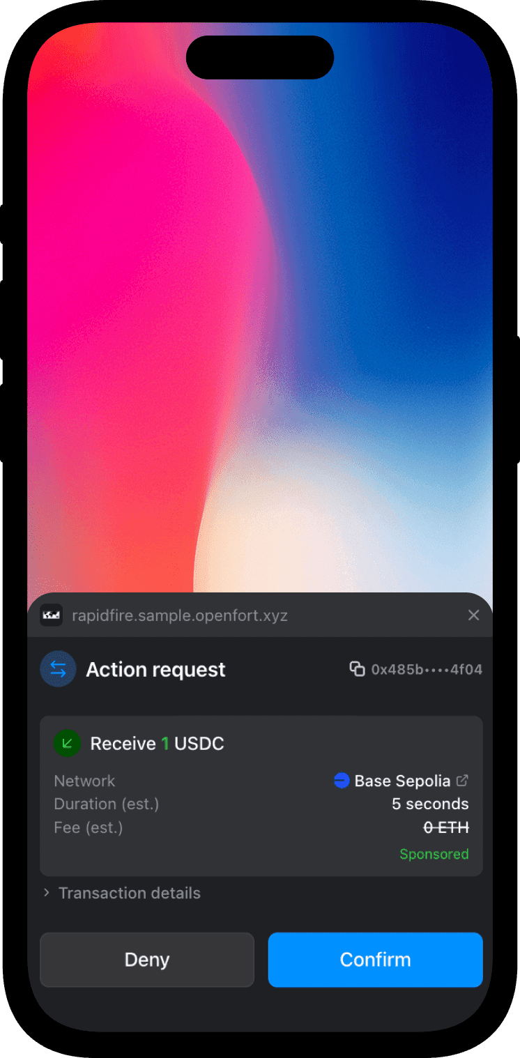 Mobile App Screenshot