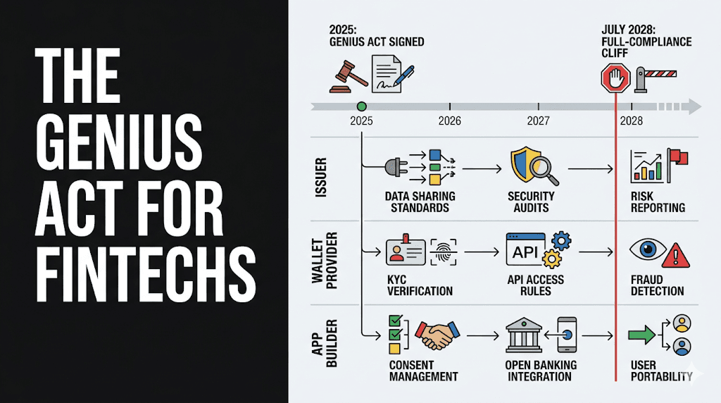 The GENIUS Act for Fintechs: What Changes by July 2028