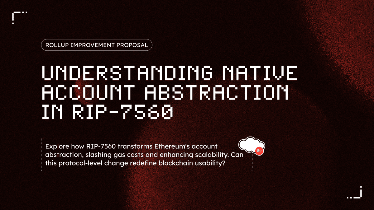 Understanding Native Account Abstraction in RIP-7560