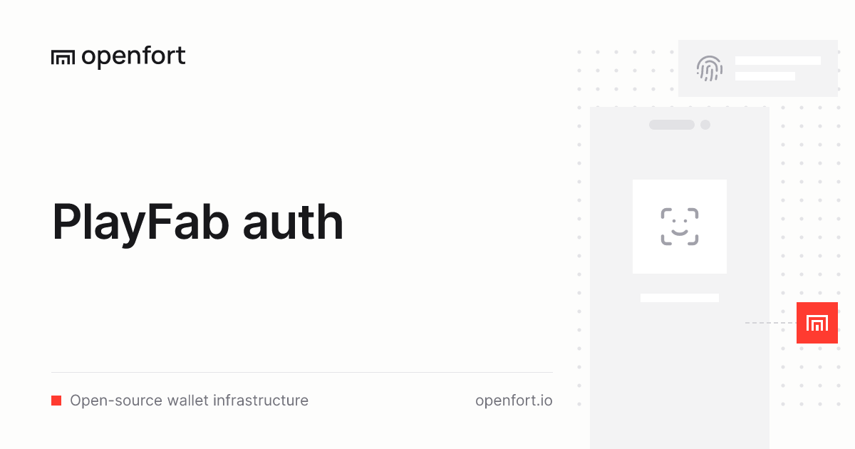 PlayFab auth ⋅ Openfort