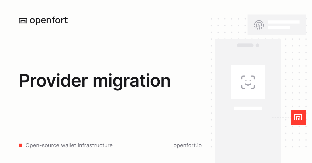 Provider migration ⋅ Openfort