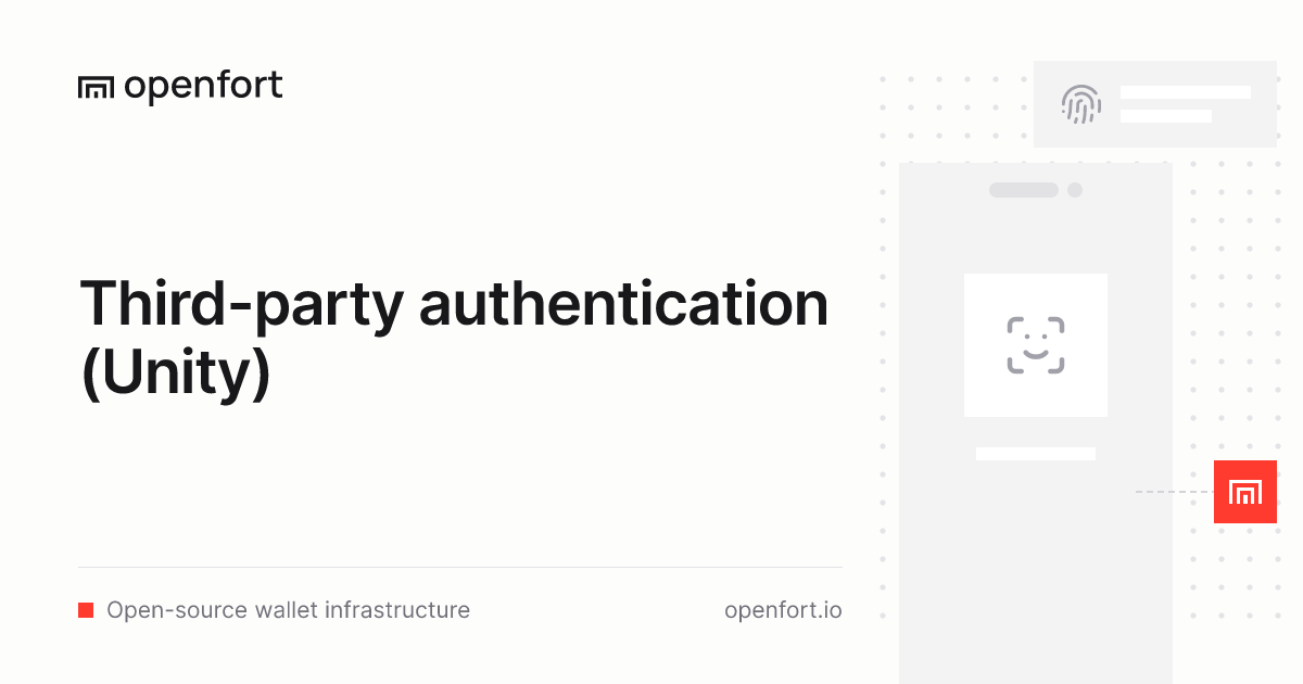 Third-party authentication (Unity) ⋅ Openfort