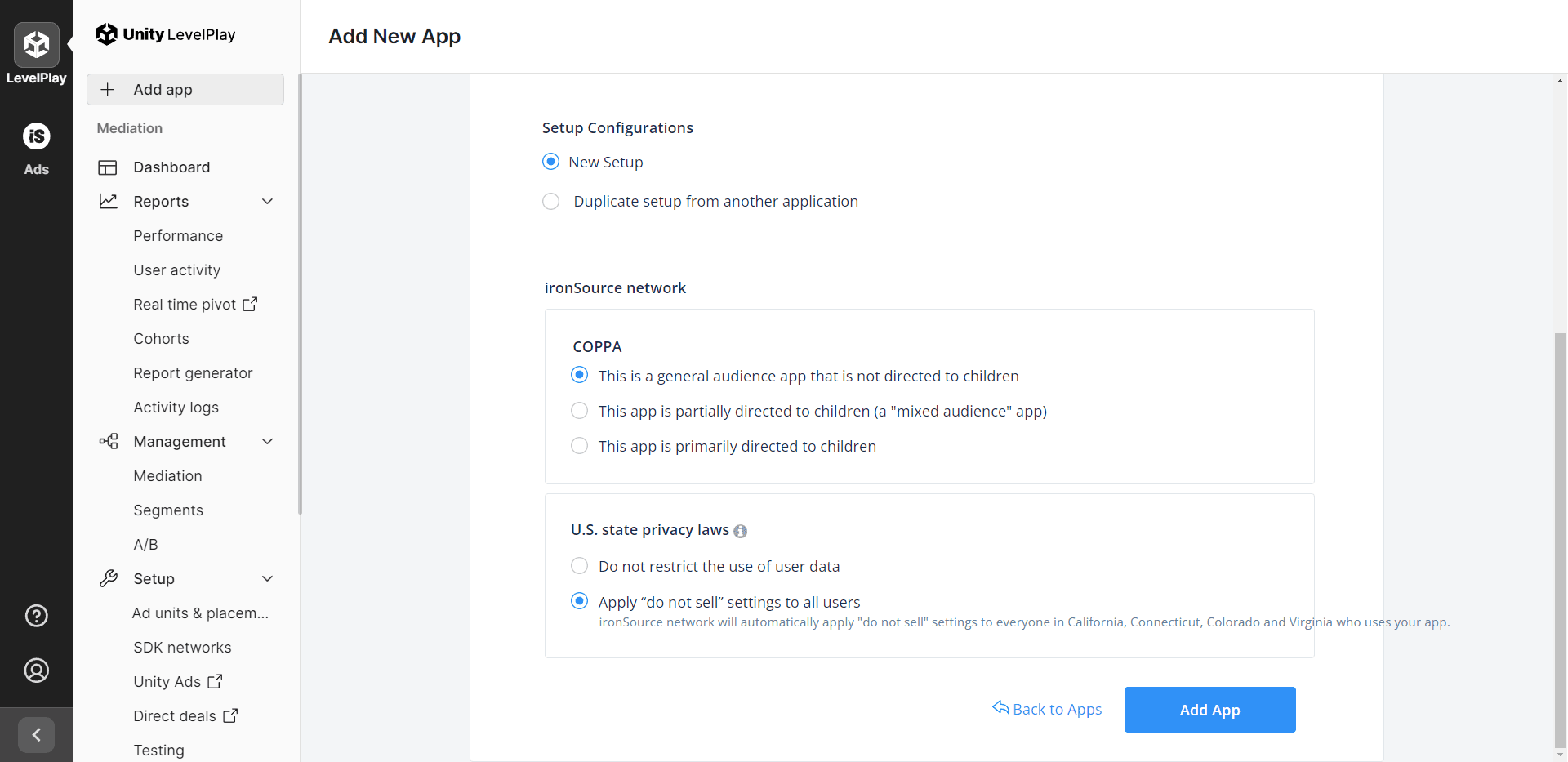 ironSource: app details
