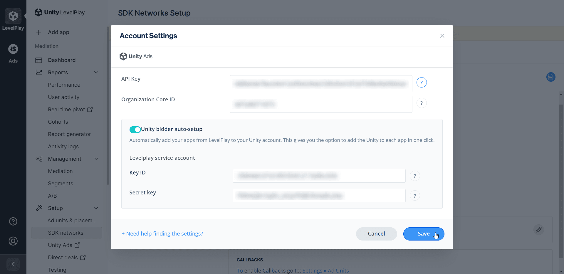 ironSource: adding Unity Ads
