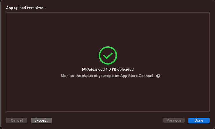 Build to Xcode: complete